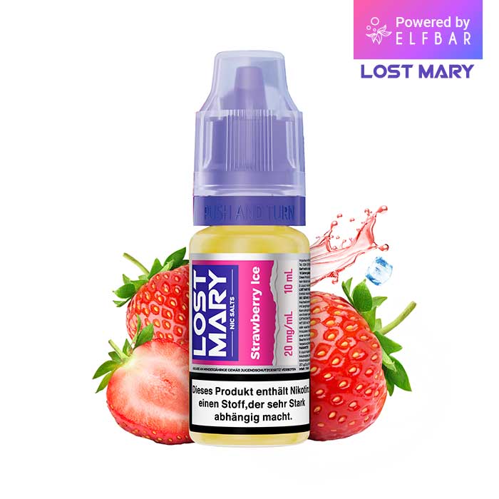 LOST MARY Liquid Strawberry Ice 10ml