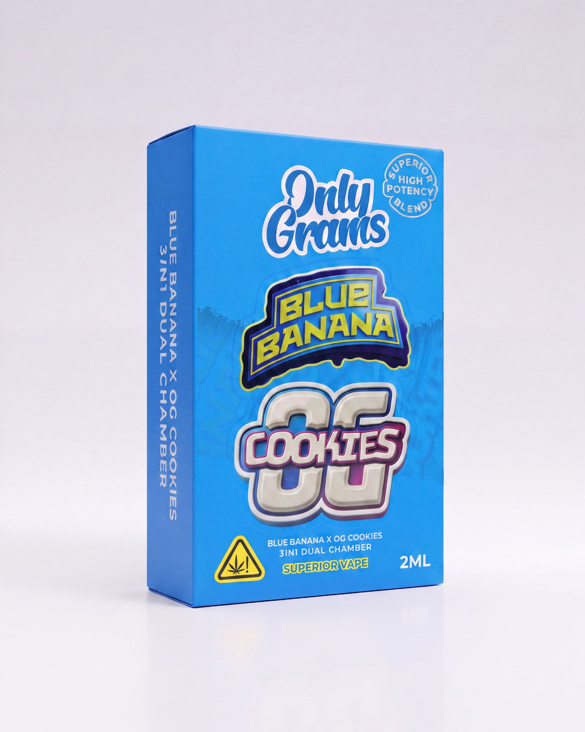 Blue Banana x OG Cookies 3in1 Dual Chamber Vape mit Display