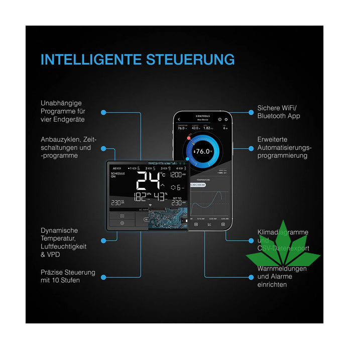 AC INFINITY - Advance Grow Zelt-System 90x90x180 – Ansicht 4