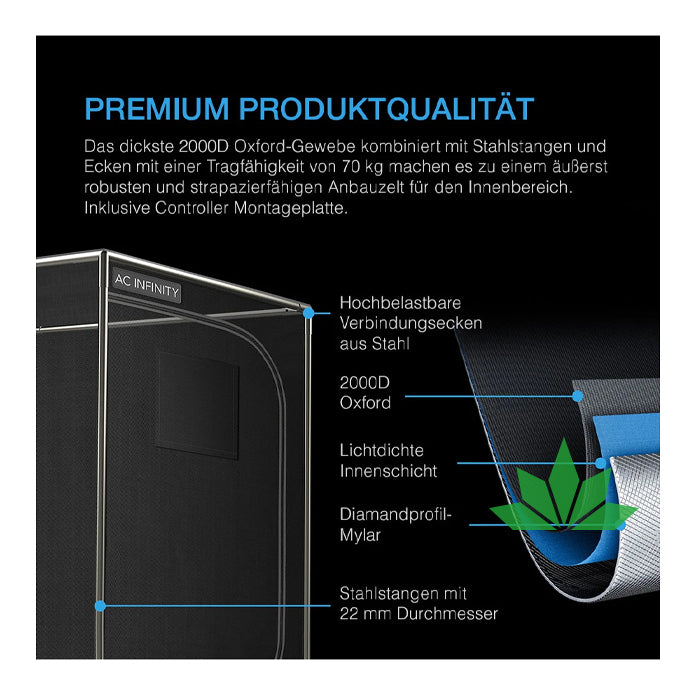 AC INFINITY - Advance Grow Zelt-System
