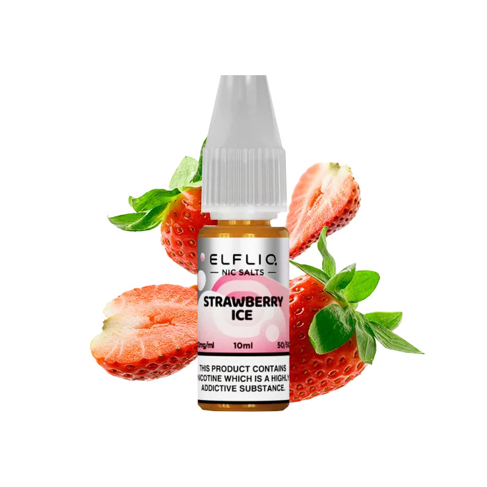ELFLIQ Strawberry Ice Nikotinsalz Liquid 10ml