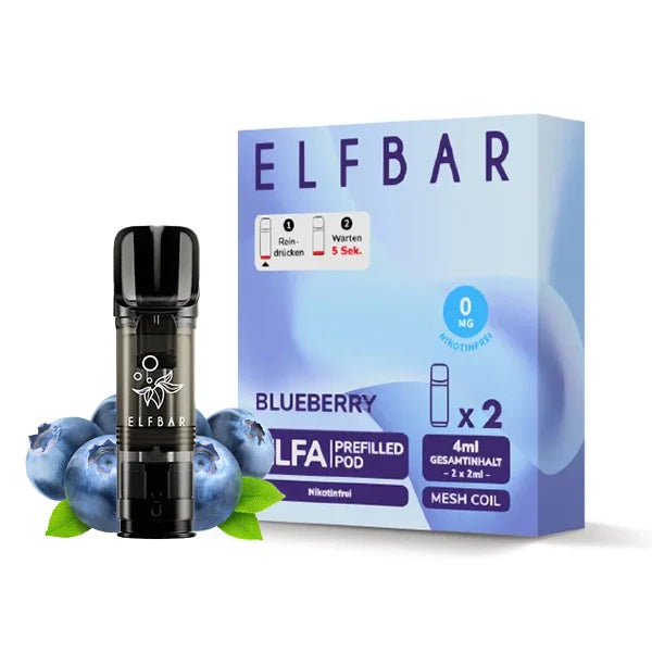 ELFBAR ELFA Pods Blueberry nikotinfrei 2er Pack