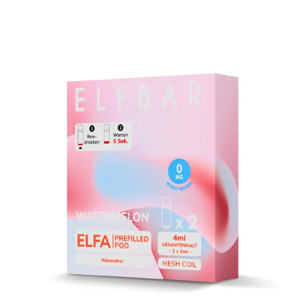 ELFBAR ELFA Pods Watermelon nikotinfrei 2er Pack