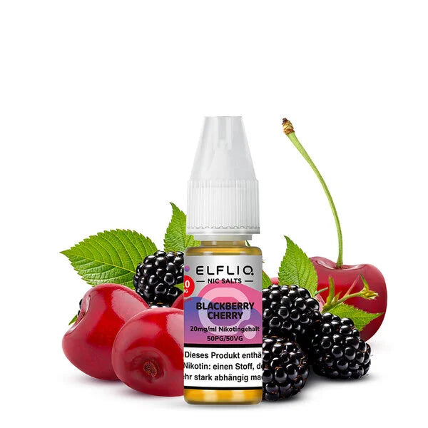 ELFLIQ Blackberry Cherry Nikotinsalz Liquid 10ml