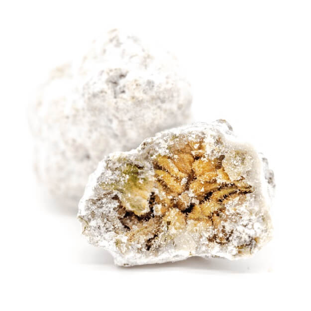CBD Ice Rocks 80% CBD (<0,2% THC) | Durchschnitt von Innen | Wie sehen Ice Rocks von Innen aus | Kaufe CBD-Hasch im Onlineshop oder in den Standorten Köln, Bonn & Euskirchen