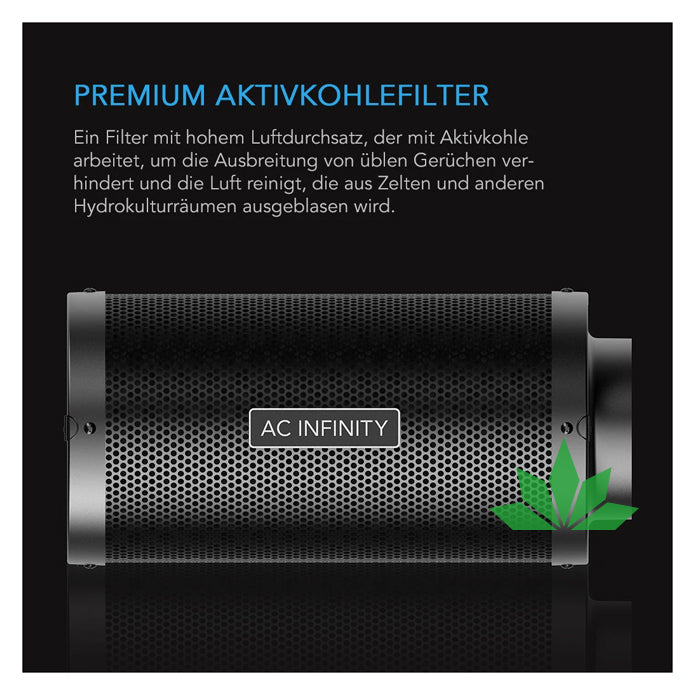 aktivkohlefilter zelt AC