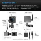 SPECTRON 7 KI-gestützte 4K-Grow-Kamera mit Wärmebild