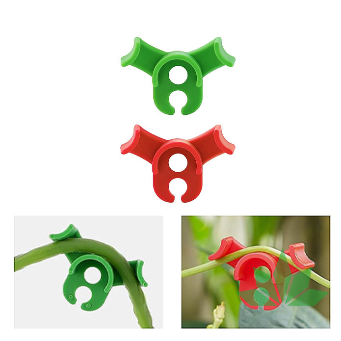 Pflanzenbieger Clips / 90 Grad Winkel - 20 Stk. – Ansicht 2