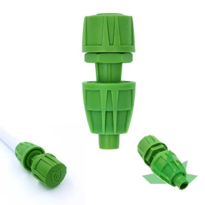 Flora Flex 16/17 mm x 3/4"-Außengewindeadapter mit Kappe