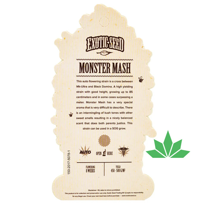 Exotic Seed - MONSTER MASH - Automatic / 3 Seeds