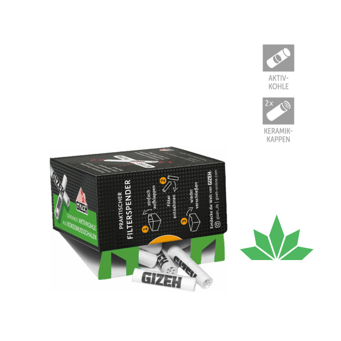 GIZEH BLACK® Active Filter 6mm 34er – Ansicht 2