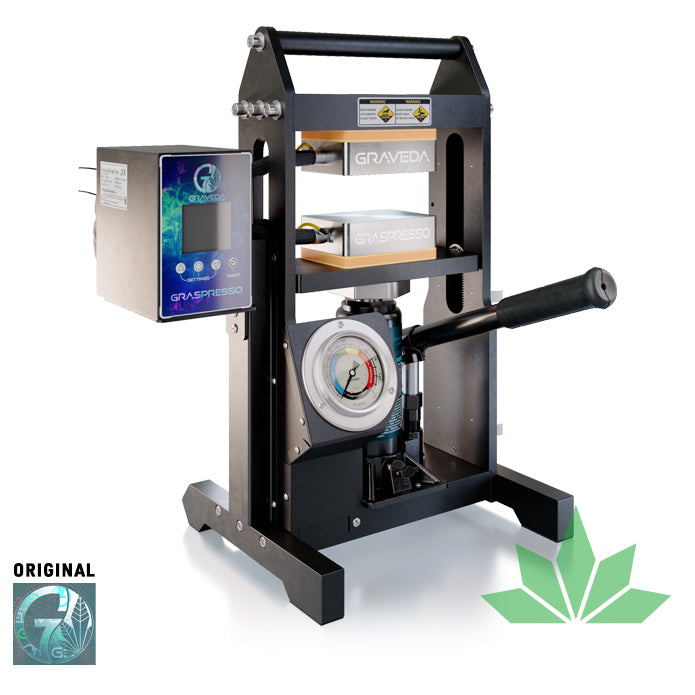 Graspresso 5t Rosin Press mit 5 Tonnen Hydraulik Zylinder von Graveda – Ansicht 2