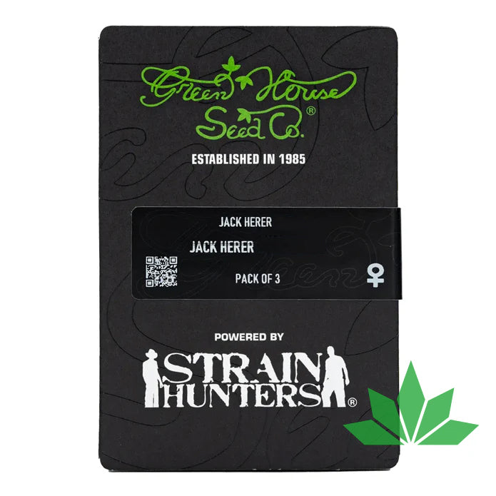 Green House Seed - JACK HERER - 3 Seeds Fem.