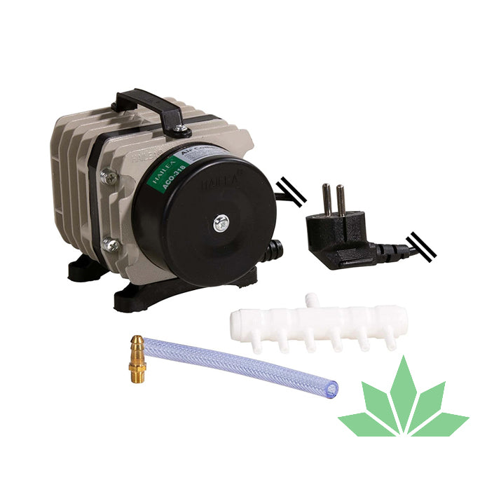 Hailea Kolbenkompressor ACO-Serie 318 - RDWC Kompressor 70 L/MIN 35W