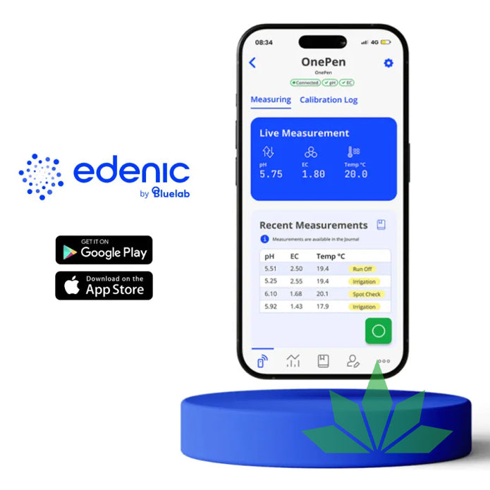 Bluelab - OnePen, 3-in-1 Messgerät für pH, EC & Temperatur – Ansicht 2