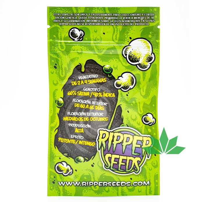 Ripper Seeds - TOXIC - Feminsiert 3 Seeds – Ansicht 2