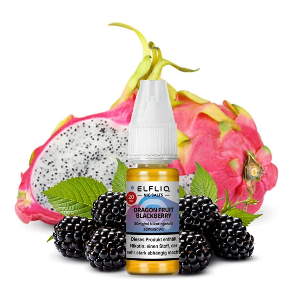 ELFLIQ Dragon Fruit Blackberry Nikotinsalz Liquid 10ml