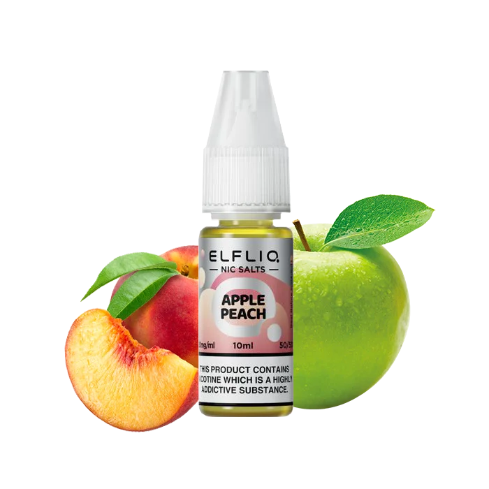 ELFLIQ Apple Peach Nikotinsalz Liquid 10ml