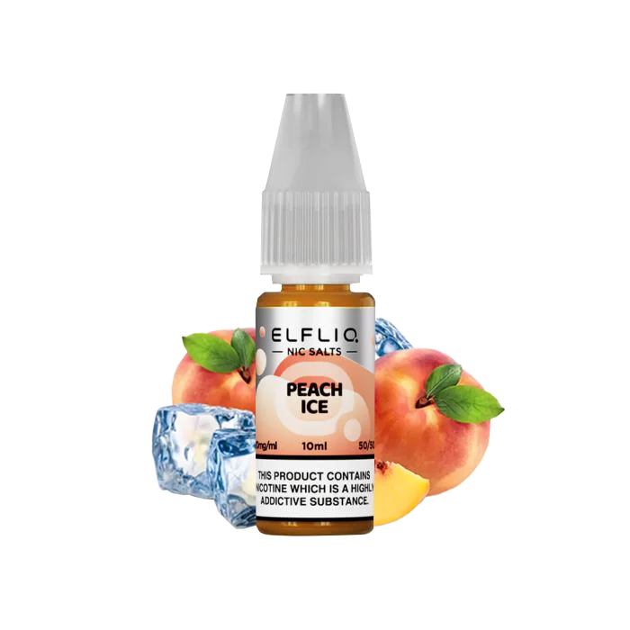 ELFLIQ Peach Ice Nikotinsalz Liquid 10ml