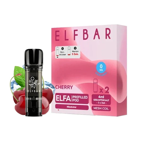 ELFBAR ELFA Pods Cherry nikotinfrei 2er Pack