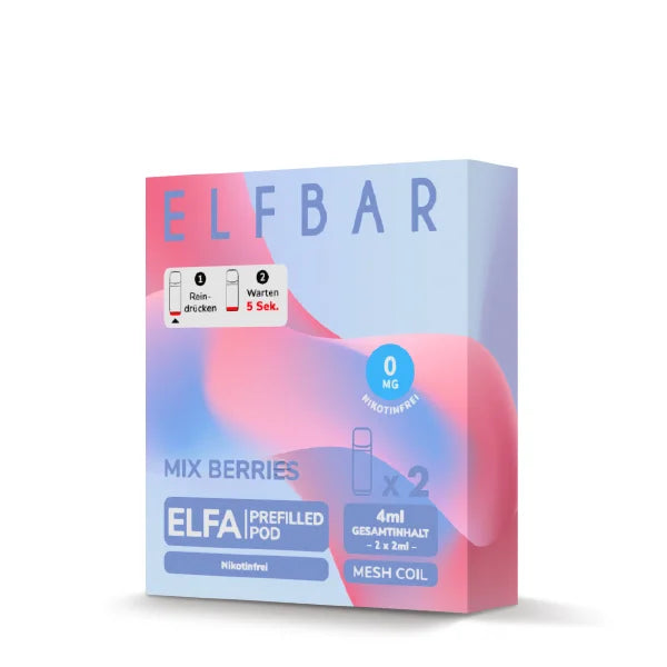 ELFBAR ELFA Pods Mix Berries nikotinfrei 2er Pack