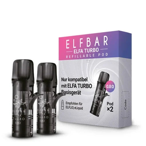 ELFBAR ELFA Turbo Refillable Pods 0,8 Ohm
